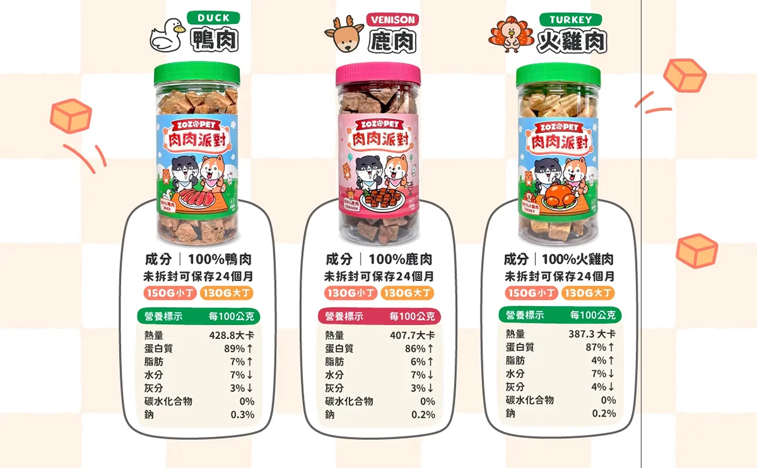 肉肉派對牛肉凍乾 (大丁)