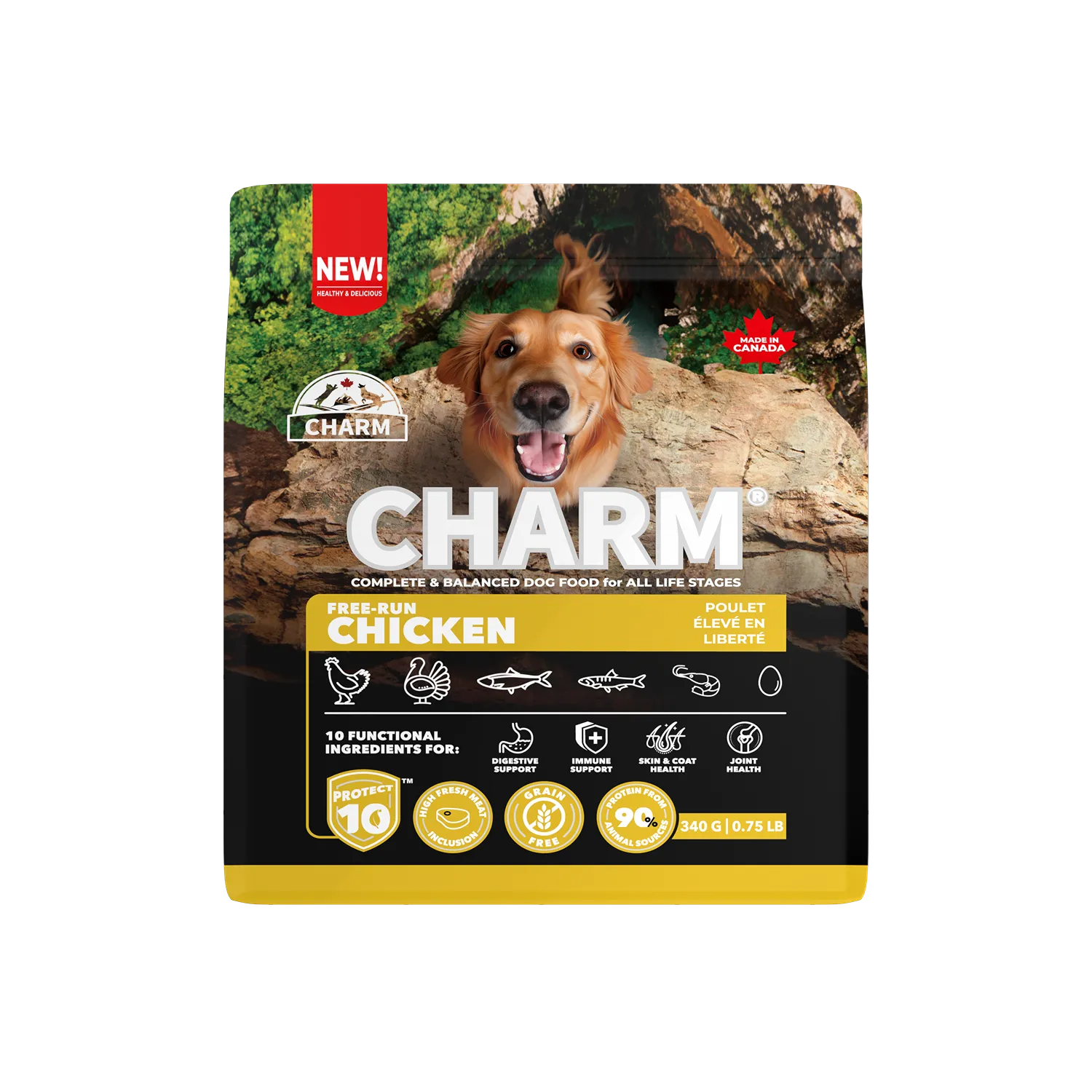 【CHARM野性魅力】超能精華 [犬] | 340G