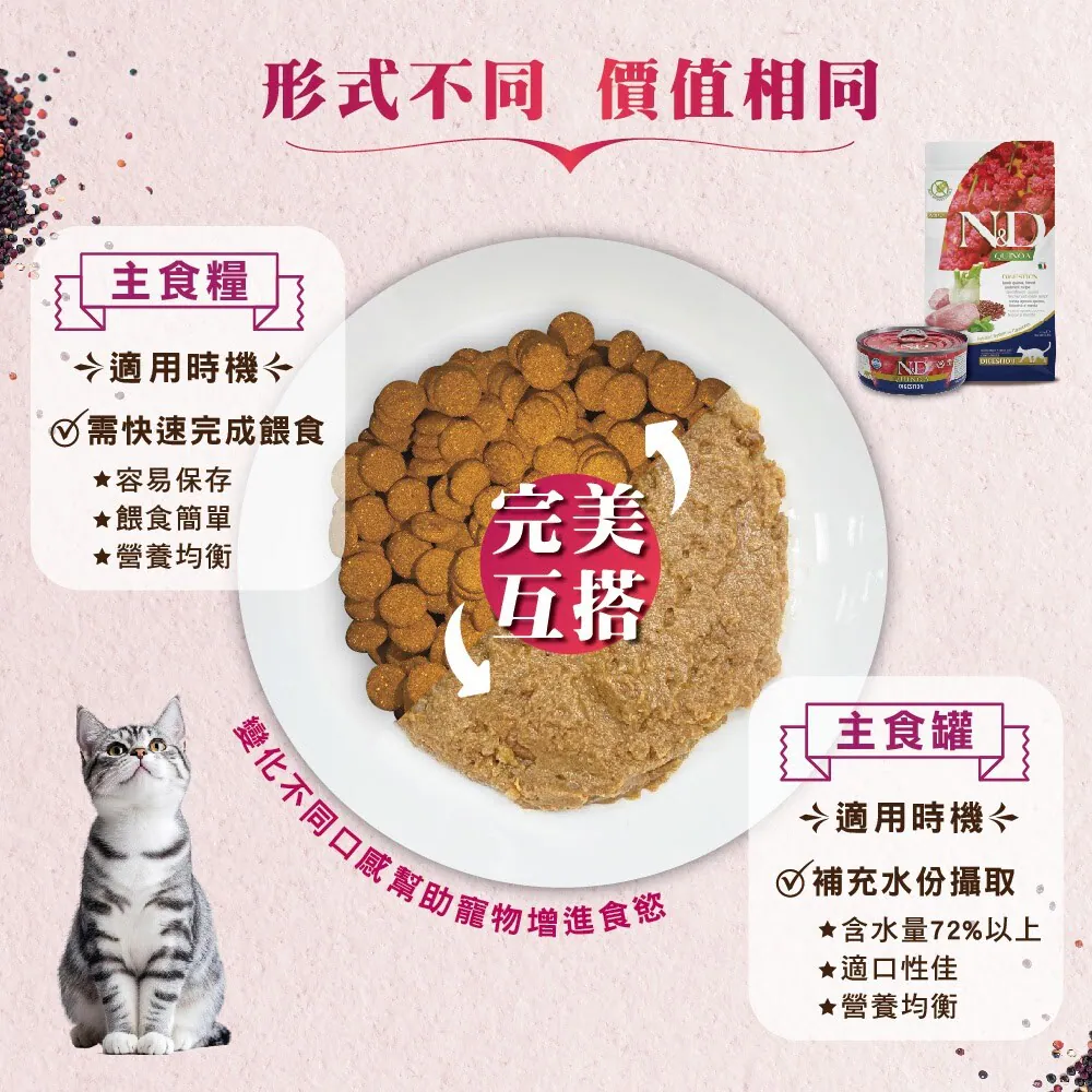 FC-4 天然藜麥無穀機能主食貓罐
