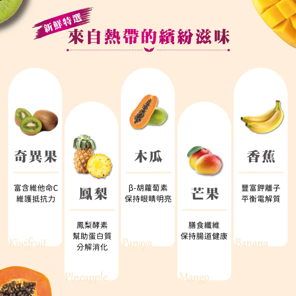 N&D天然熱帶水果系列