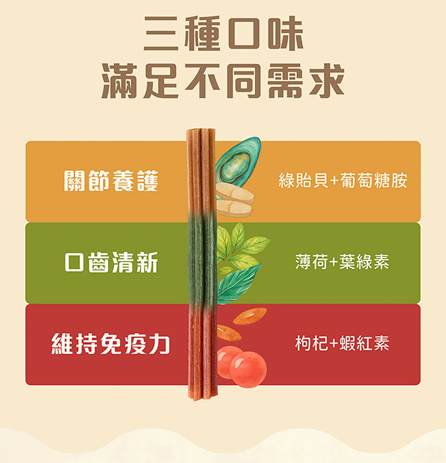 三效袋鼠潔牙棒