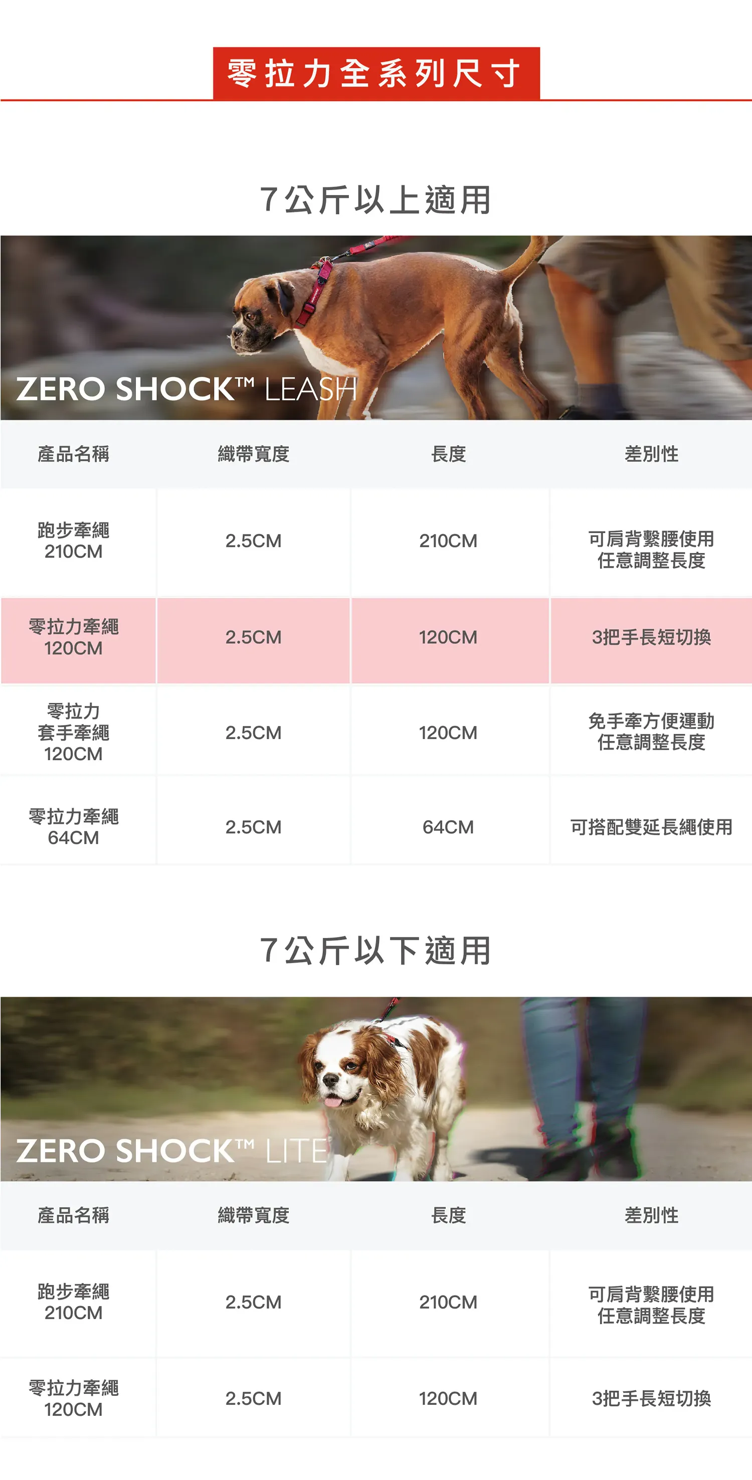 零拉力牽繩 120公分