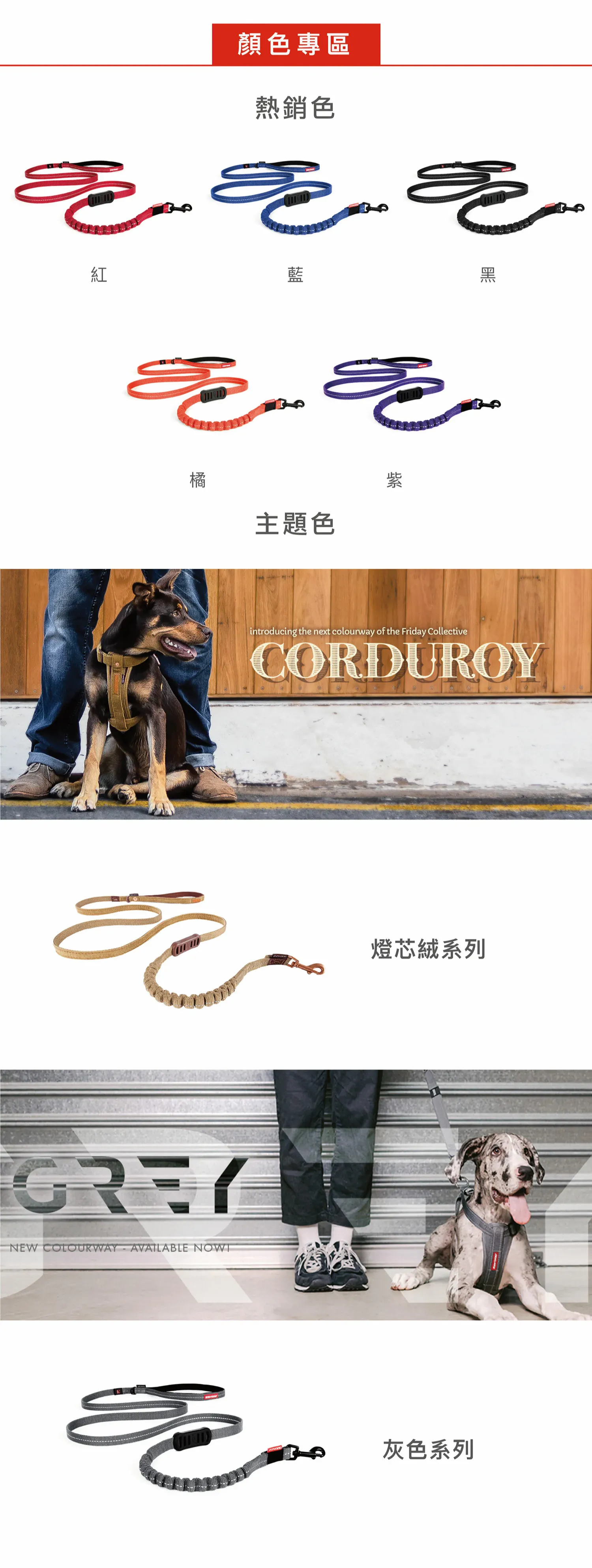 輕巧版零拉力牽繩 120公分