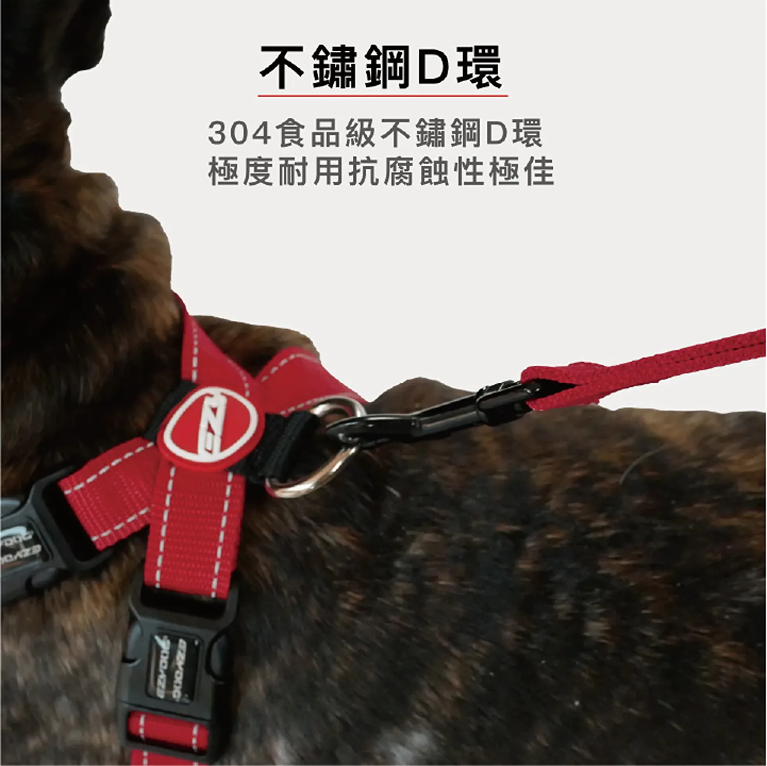 狗體工學胸背帶