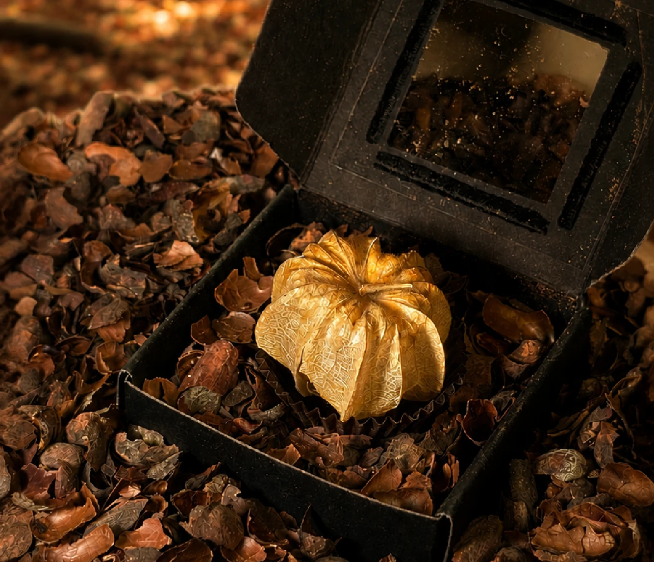 果鑲：歸鄉提燈 The Fruit Inlay: golden lantern