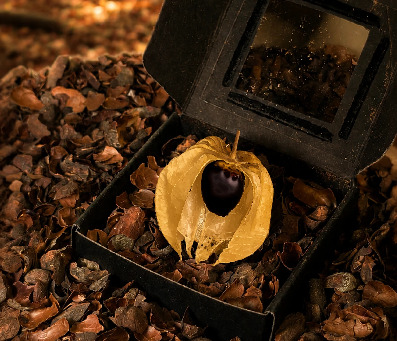 果鑲：歸鄉提燈 The Fruit Inlay: golden lantern