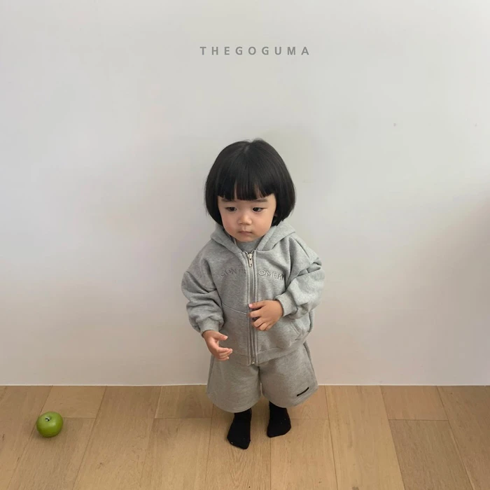 THEGOGUMA|寬版哈倫風連帽外套
