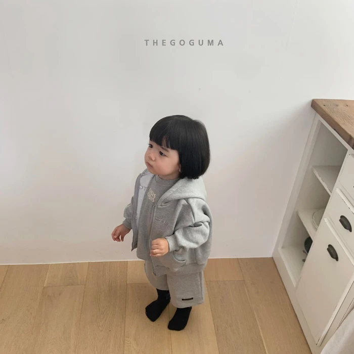 THEGOGUMA|寬版哈倫風連帽外套