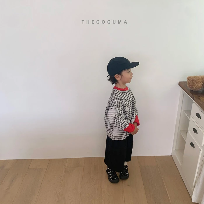 THEGOGUMA|華夫格寬版五分工裝褲