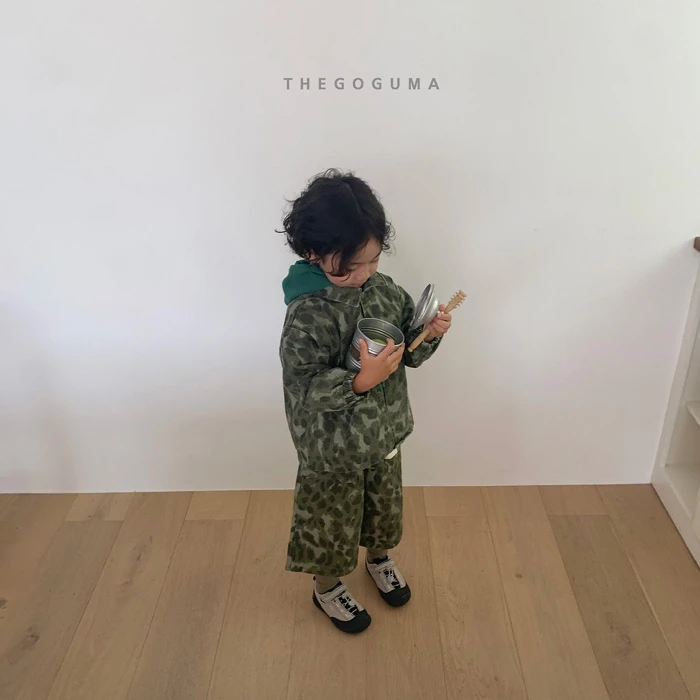 THEGOGUMA|迷彩豹紋微廓形工裝外套