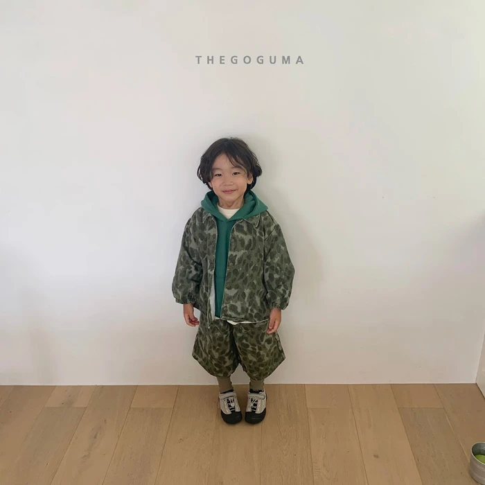 THEGOGUMA|迷彩豹紋微廓形工裝外套