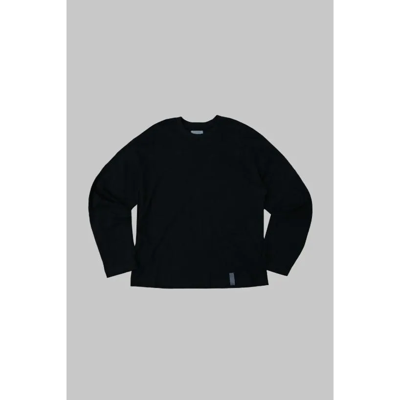 ANONYMOUS TALKING  S26-LS01 Pleated Long Sleeve Tee