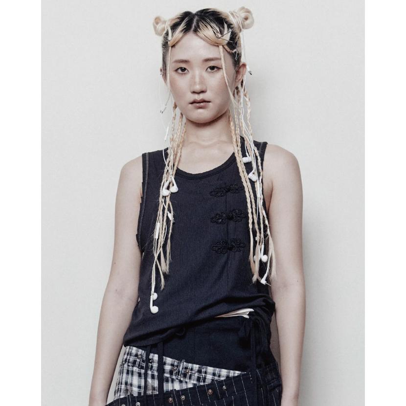 R U kidding 001 TANK TOP - TANGLED FINESSE