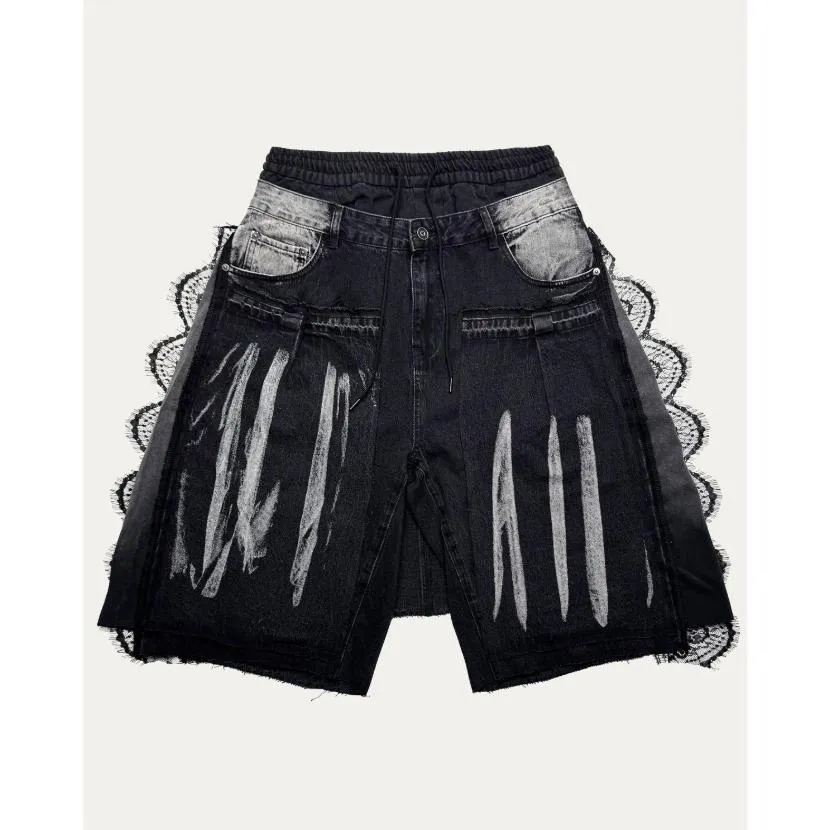 PCES Layered Lace Jorts