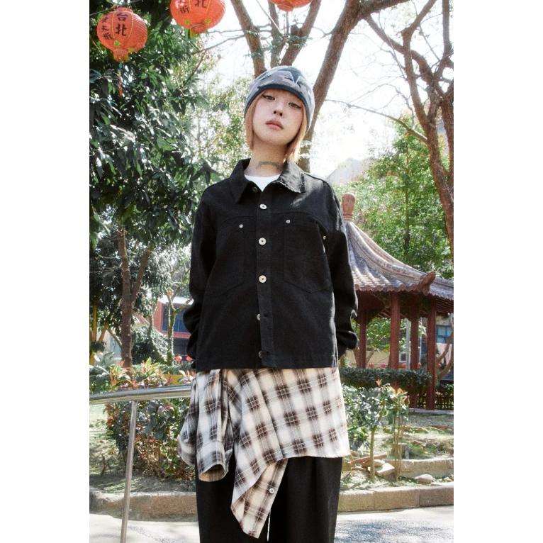ESSENCEMADE x 9TS WASHED TRUCKER JACKET