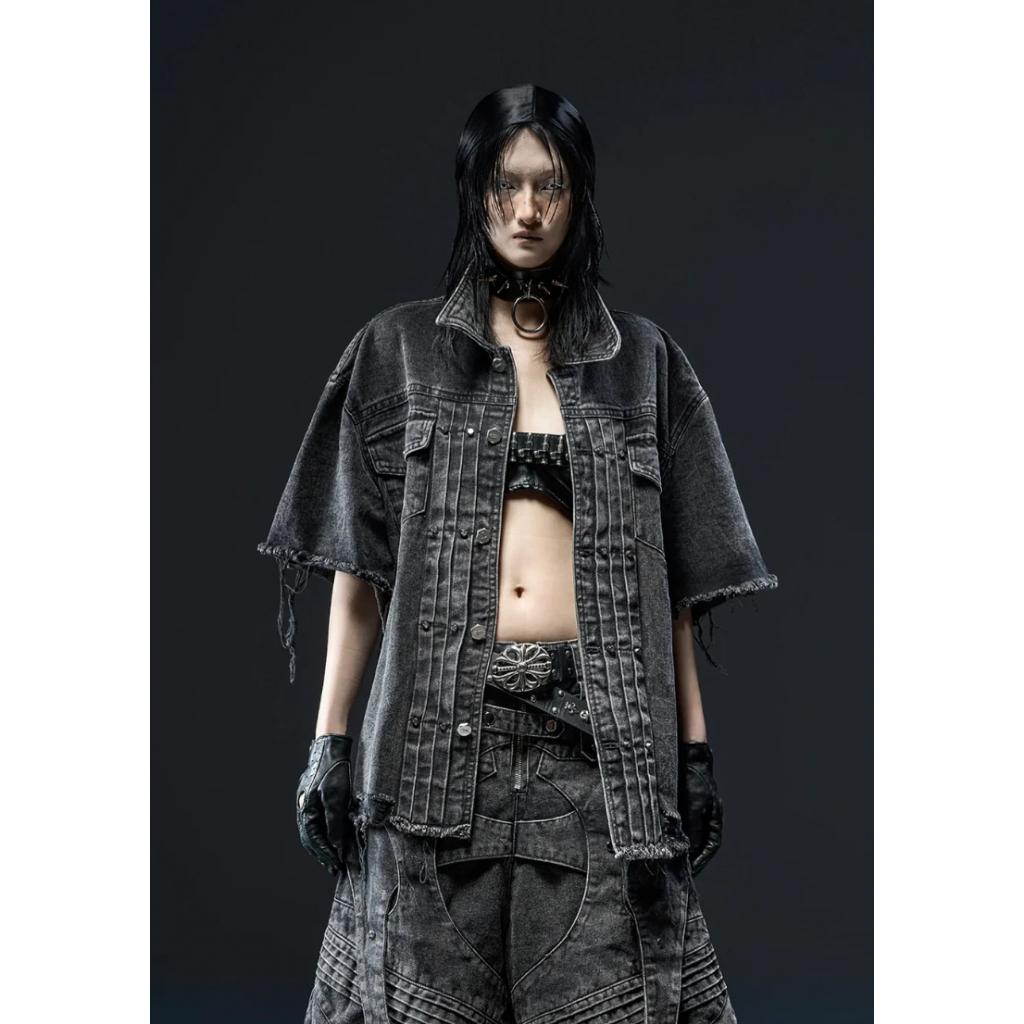 RICH PEPPER WASHED OVERSHIRT