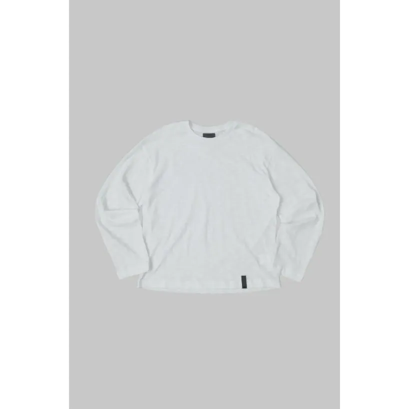 ANONYMOUS TALKING S26-LS01 Pleated Long Sleeve Tee