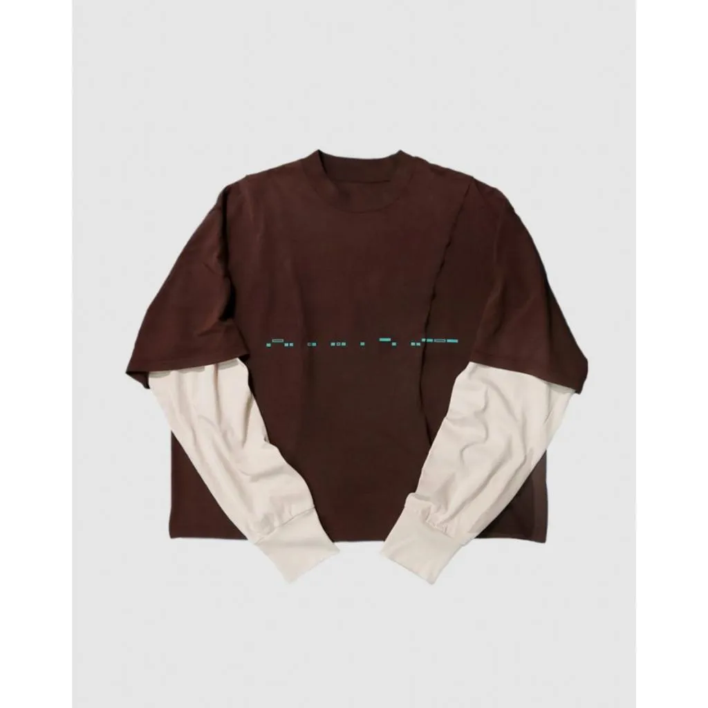 LiSenZ Morse Faux-Layered L/S T-Shirt