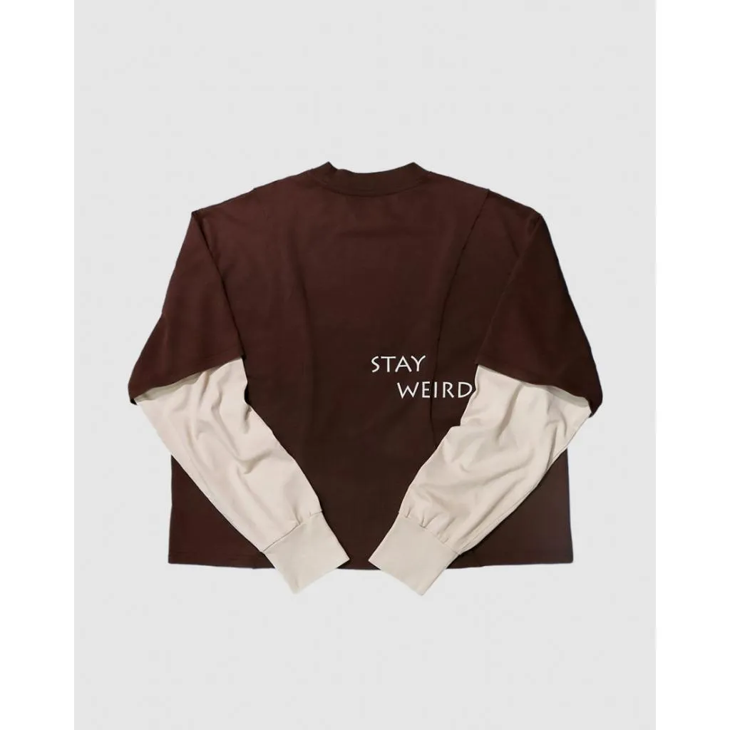 LiSenZ Morse Faux-Layered L/S T-Shirt