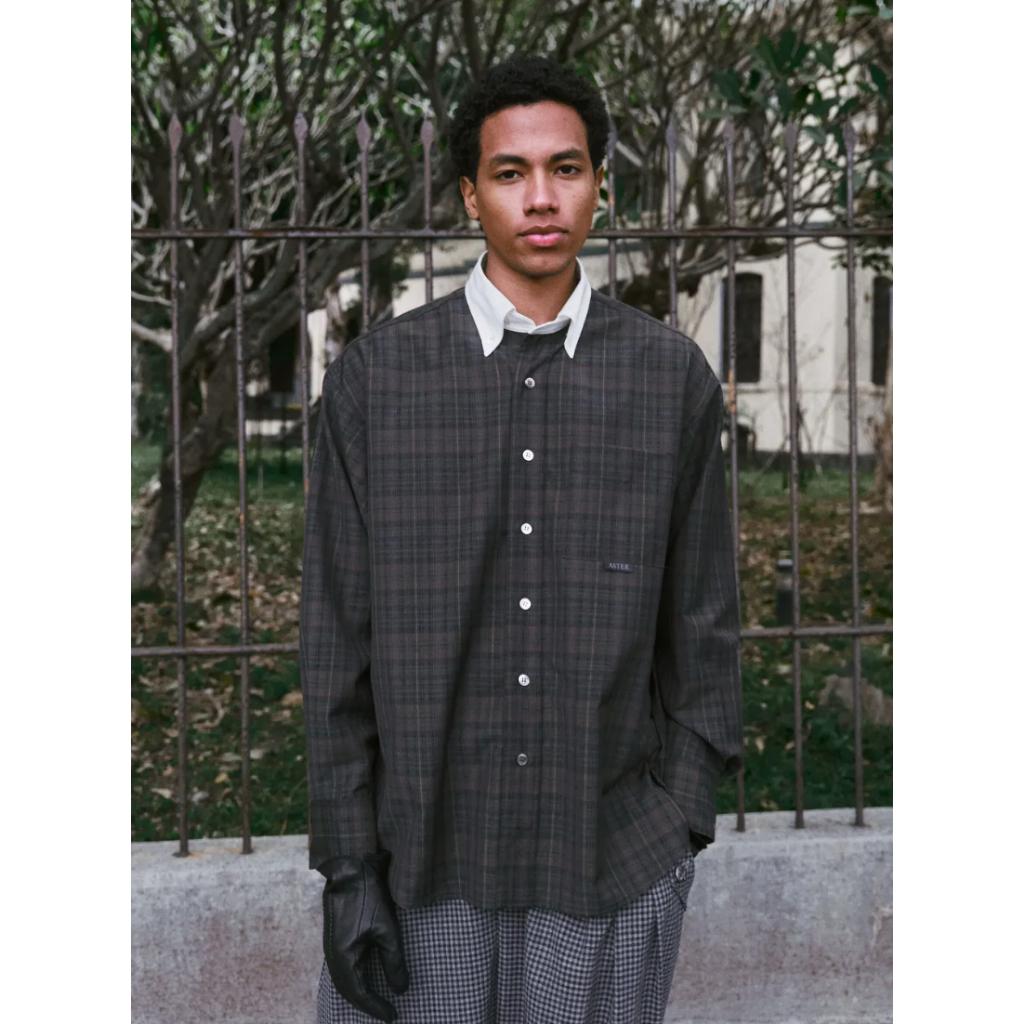 ASTER Premium Wool Plaid Shirt