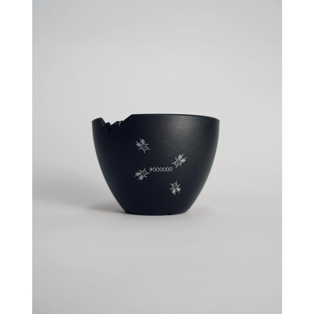 000000 X HAKKEI Black Pot (S) 黑缽 S