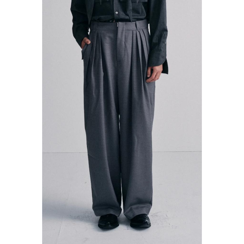 ASTER ASTER 3 TUCKS TROUSERS