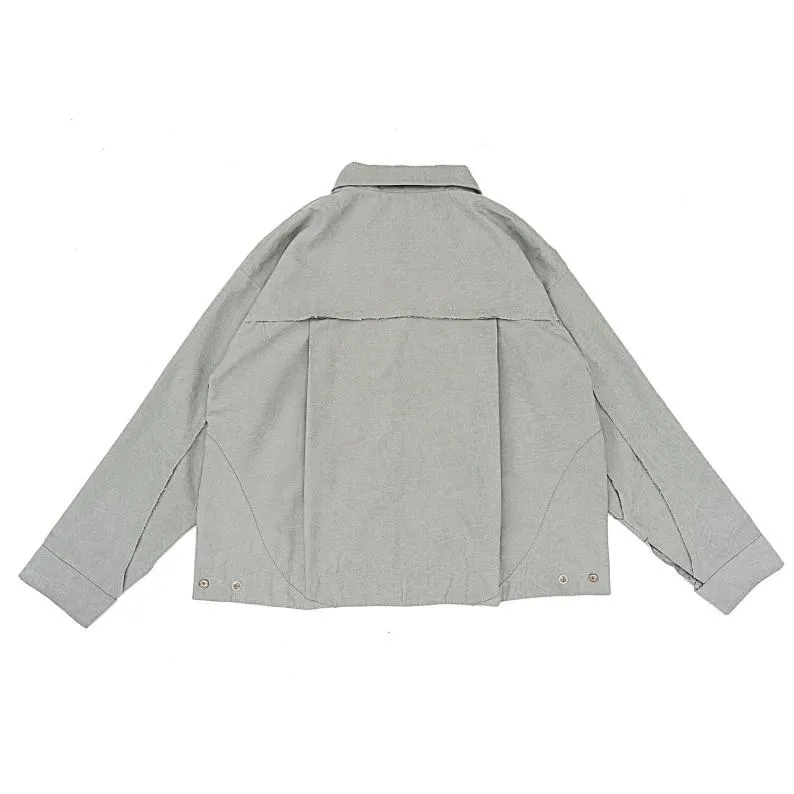 DEFRETI PATCHED DISTRESSED JACKET