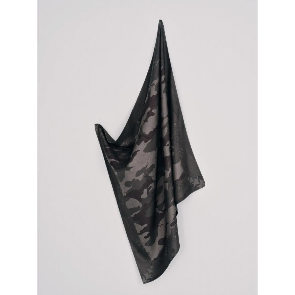 ASTER ASTER x BOO Camo Silk Scarf