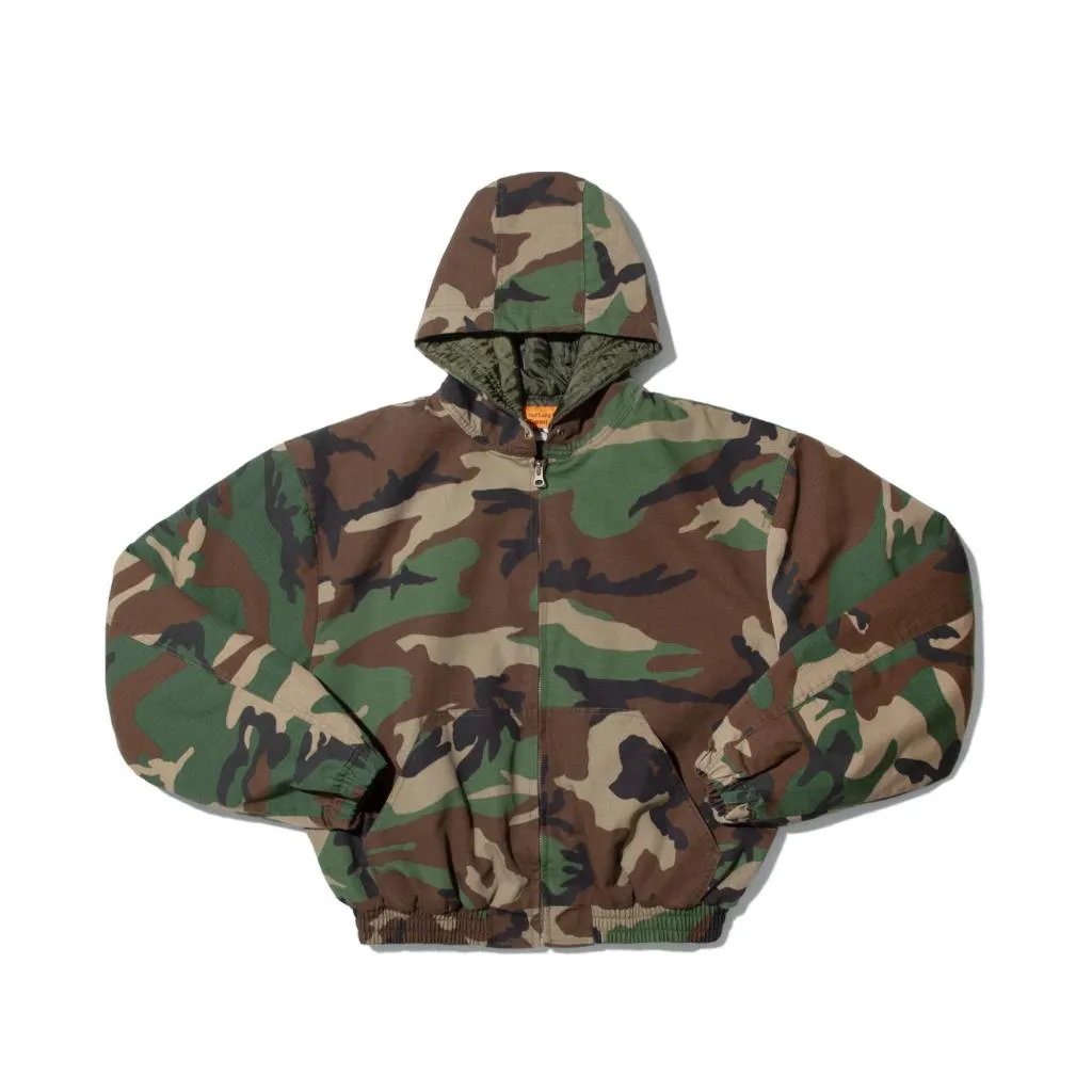 nul1.org (nu-J23) Woodland Camo 3M Thinsulate Active Jacket