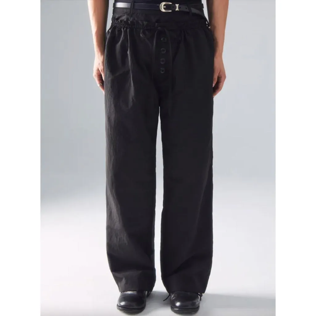 PIP DOUBLE WAIST PANTS