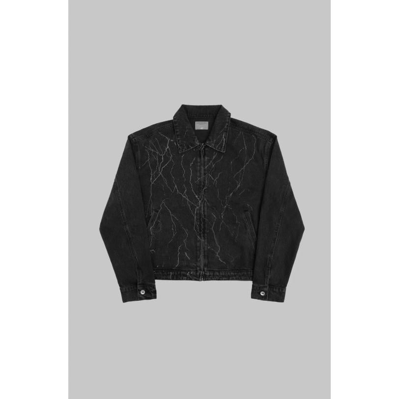 ANONYMOUS TALKING F25-J01 Zip-Up Denim Jacket
