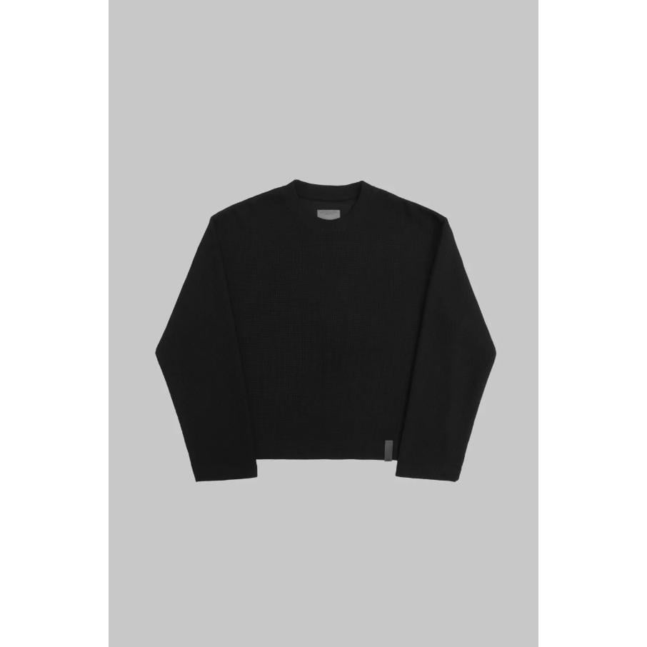 ANONYMOUS TALKING F25-LS05 Waffle Long Sleeve Tee