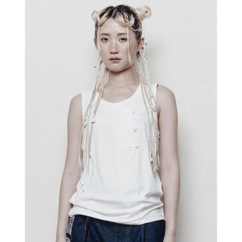 R U kidding 001 TANK TOP - TANGLED FINESSE