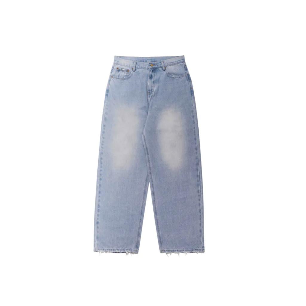ESSENCE X SIC LEE RAW HEM BAGGY JEANS