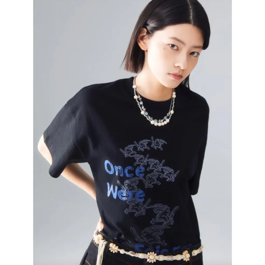 PIP "Once Were Foie gras" PRINTED T-SHIRT