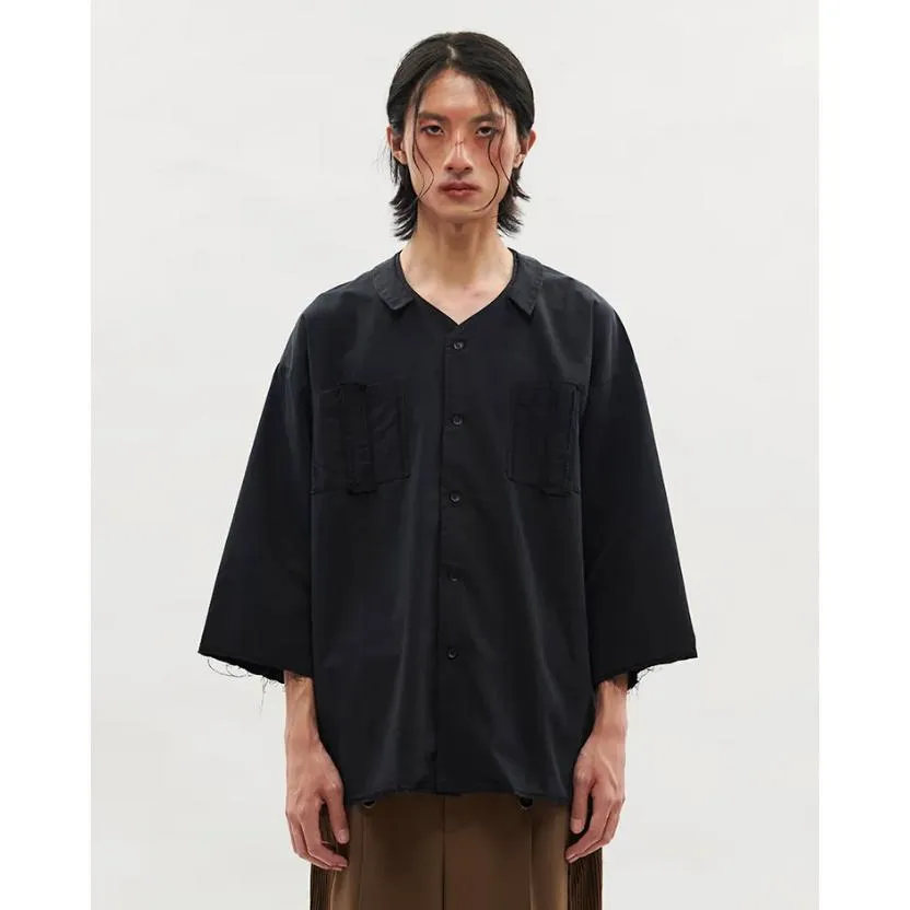 VACANT ES0176 Round Collar Shirt