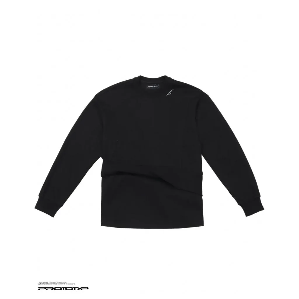 PROTOTYP - PTP-25A-TT-001 ACCELERATION Layered Sweatshirt