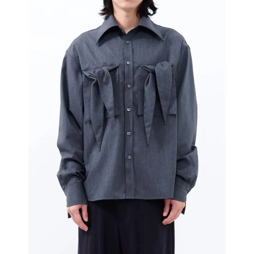 ASTER WING TIE POCKET SHIRT