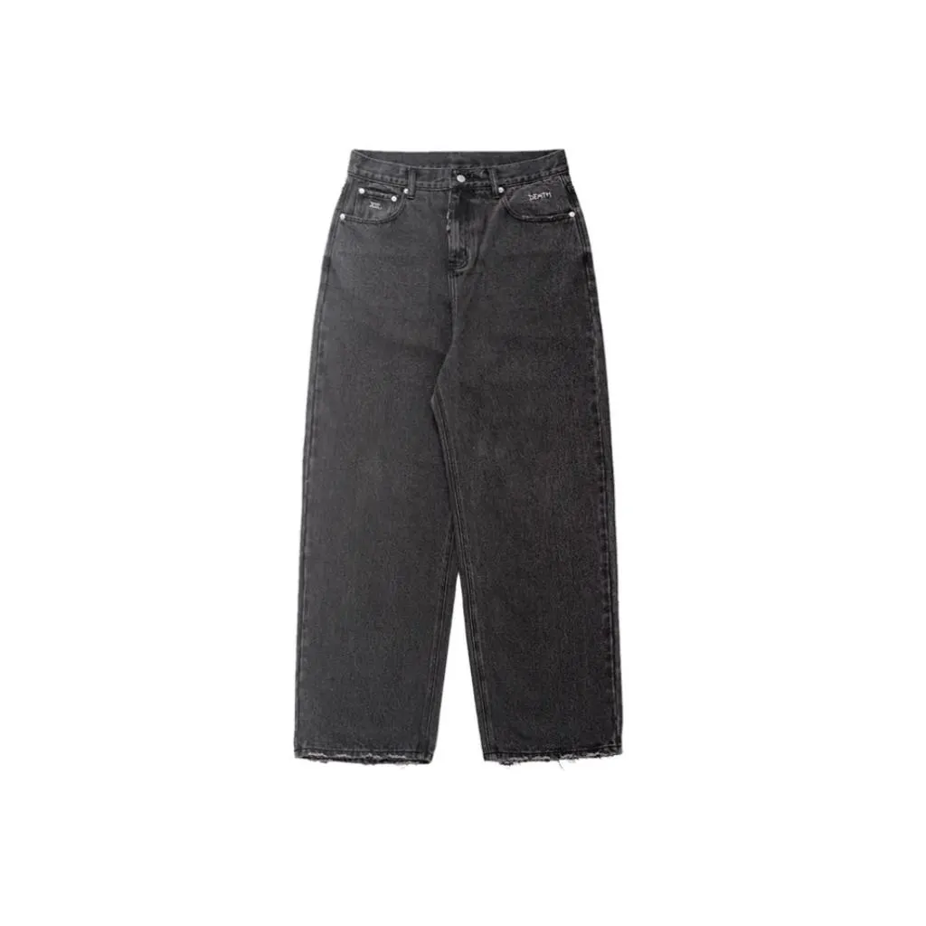 ESSENCE X SIC LEE RAW HEM BAGGY JEANS