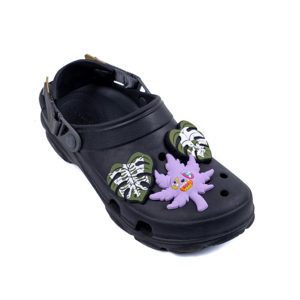HAKKEI 白景 SHCP高度小葉子鞋扣 Crocs適用（單入)