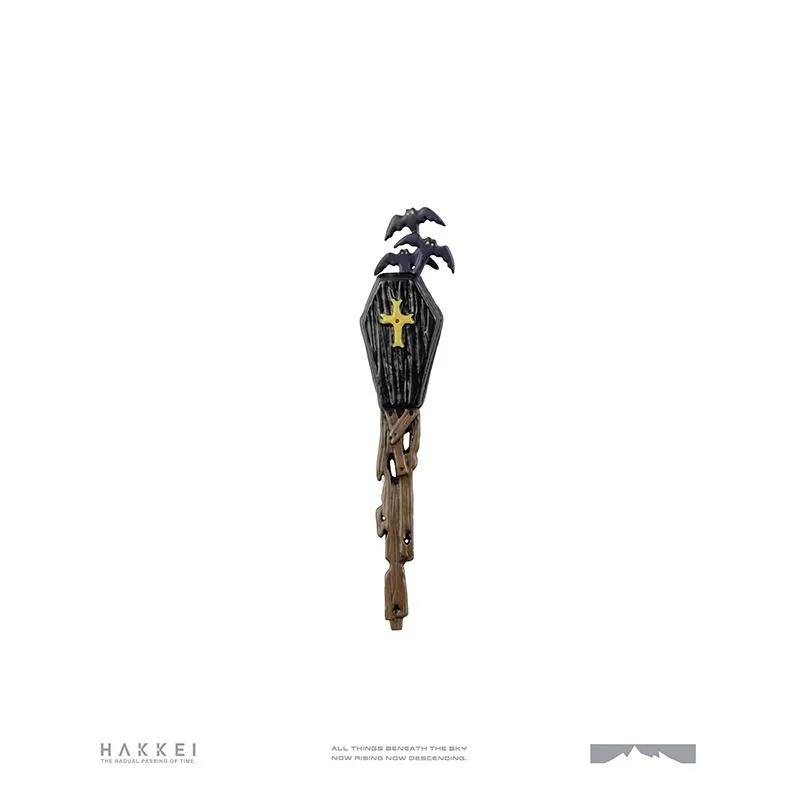 HAKKEI 白景 恐怖節慶玩具花牌-棺材