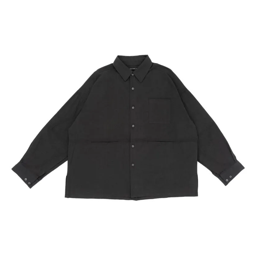 DEFRETI LOOSE POCKET SHIRT