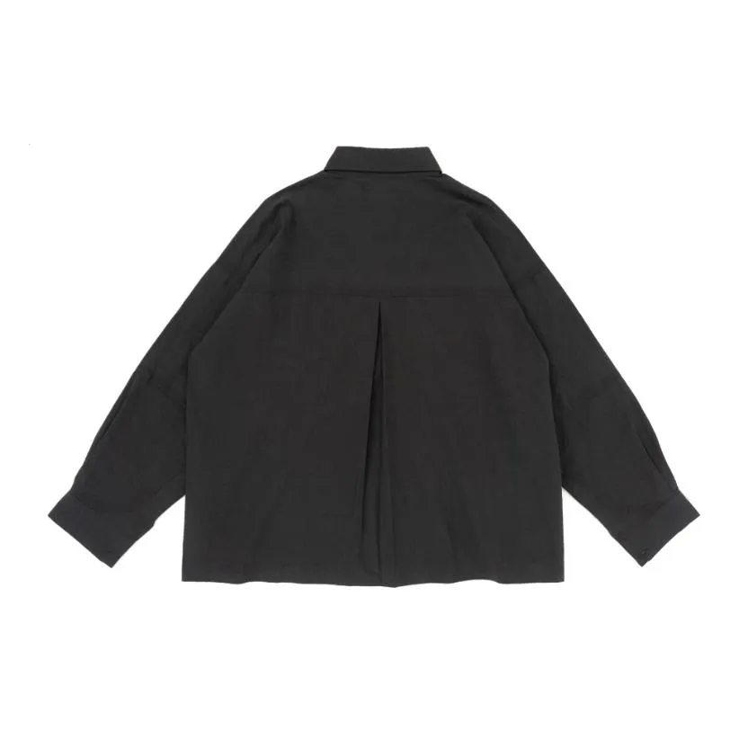 DEFRETI LOOSE POCKET SHIRT