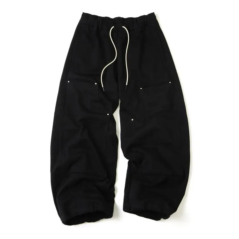 WALL OF SOUND 3:28/“BLACK” DOUBLE KNEE SWEAT PANTS