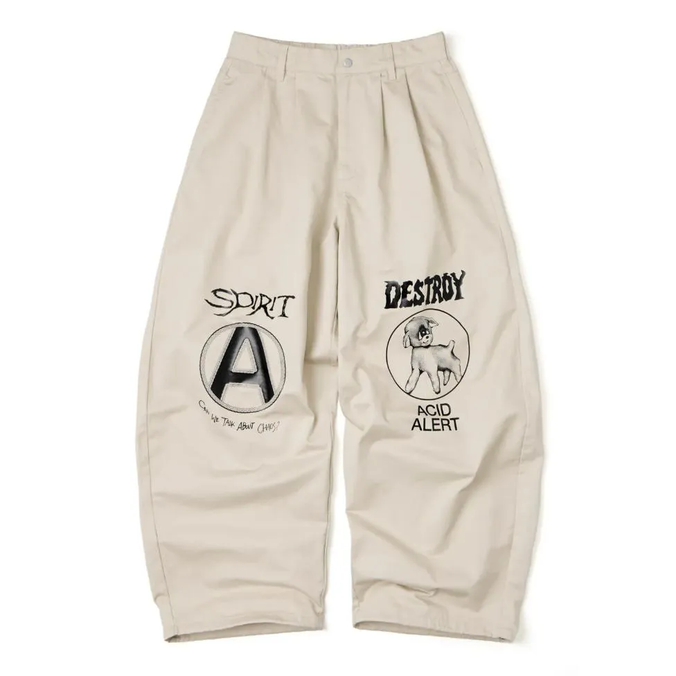 WALL OF SOUND 3:58/“SHEKU” HAKAI BAGGY PANTS