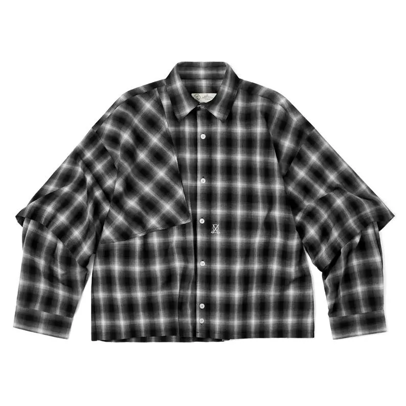 WALL OF SOUND 2:10/“LINOLEUM”CHECK SHELTER SHIRT