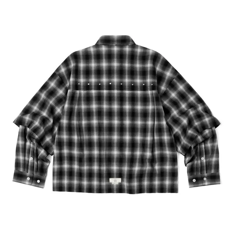 WALL OF SOUND 2:10/“LINOLEUM”CHECK SHELTER SHIRT