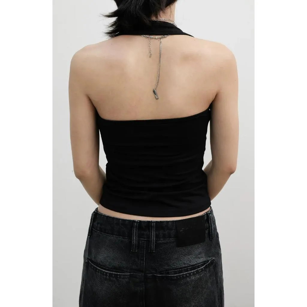 ANONYMOUS TALKING S26-V01 Halter Top (WMS)