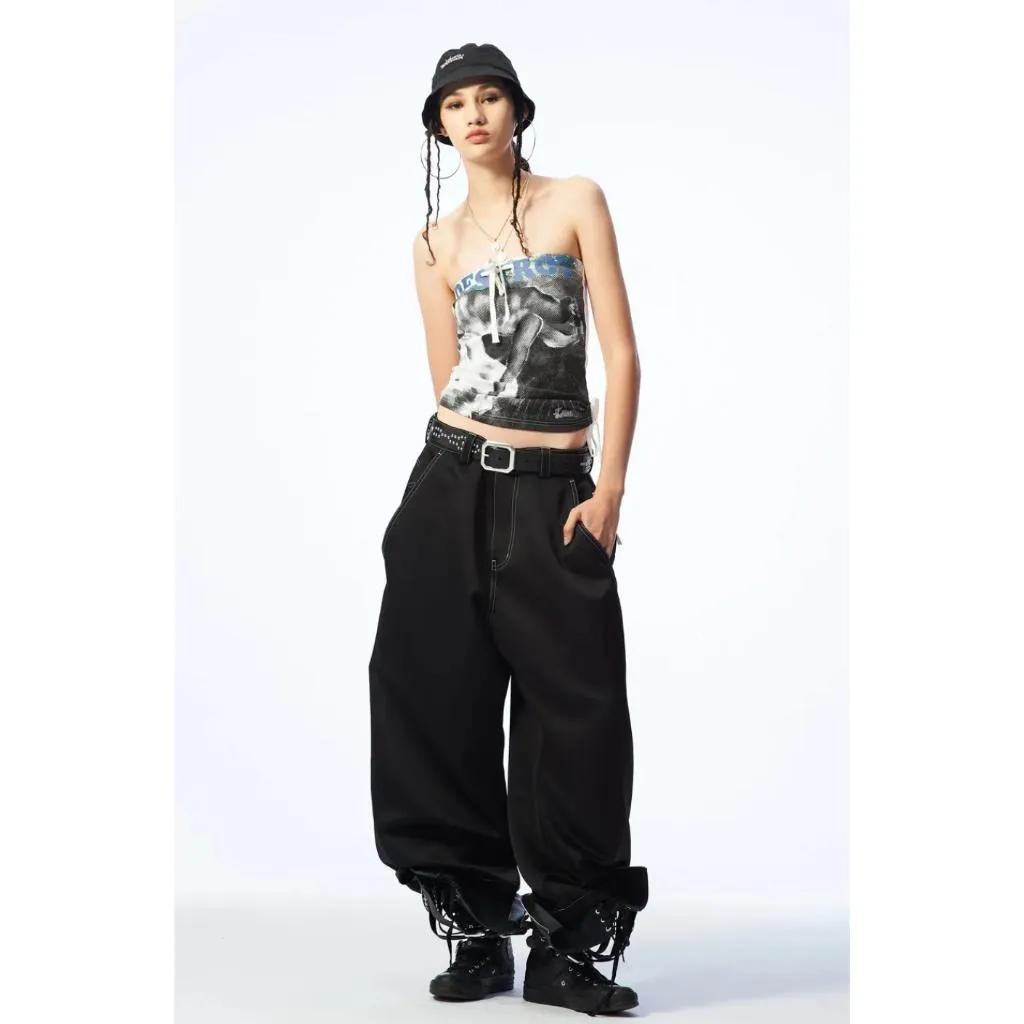 LUSIVE 經典寬鬆闊腿褲 Lusive Baggy Classic Pants