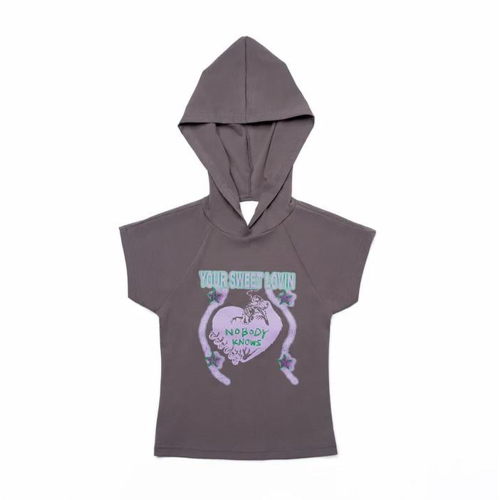 LUSIVE 甜蜜的愛連帽T恤 Your Sweet Lovin Hooded Tee
